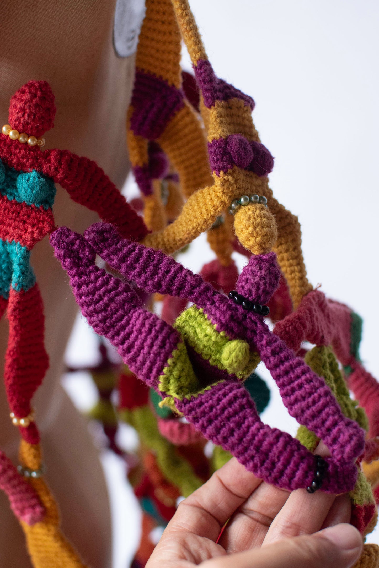 1990s Crochet Swimmers Sweater | Michael Simon