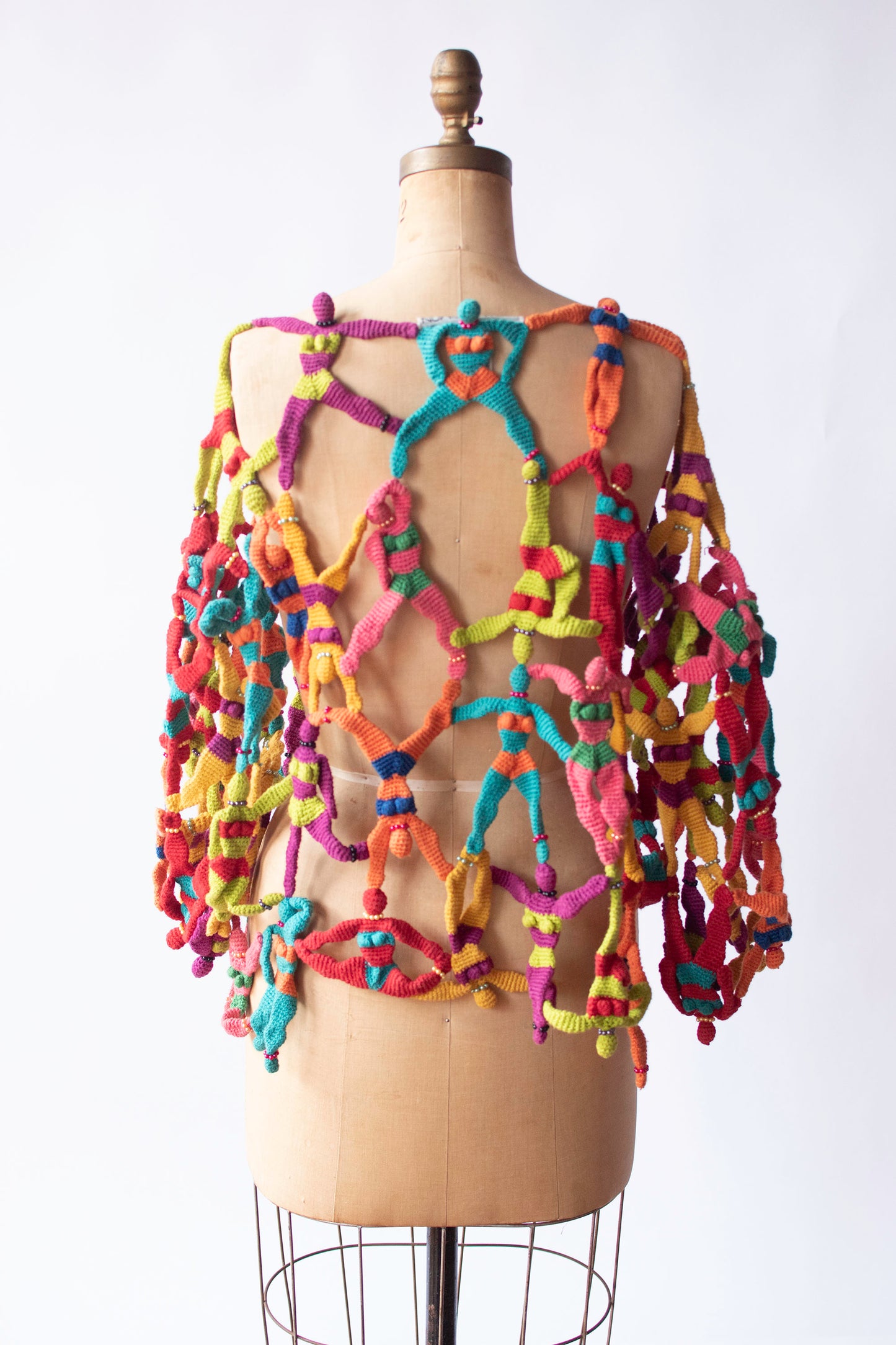 1990s Crochet Swimmers Sweater | Michael Simon