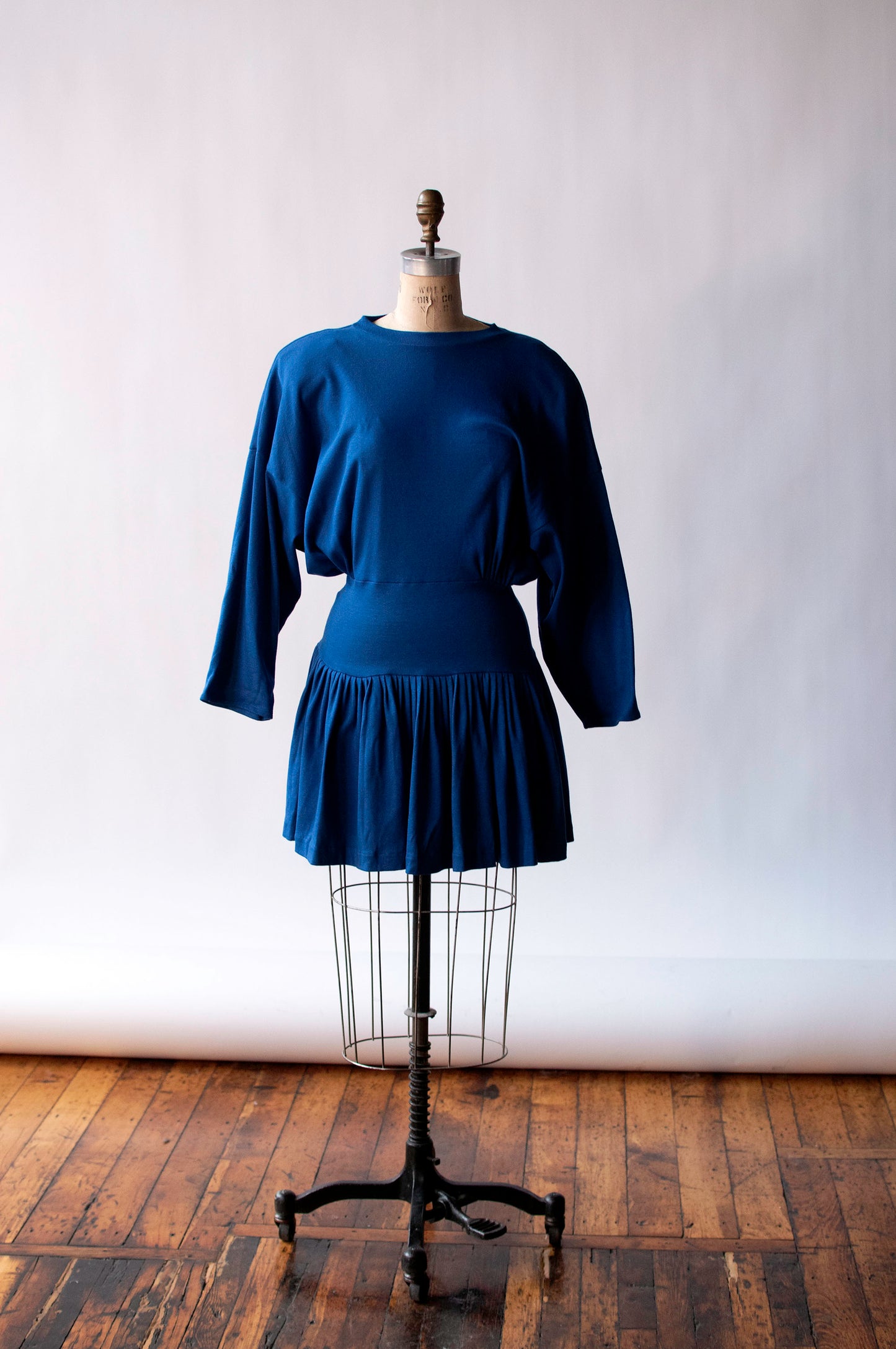 Cobalt Jersey Dress | Norma Kamali