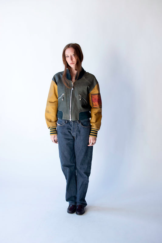 Leather Bomber | People of the Labyrinths