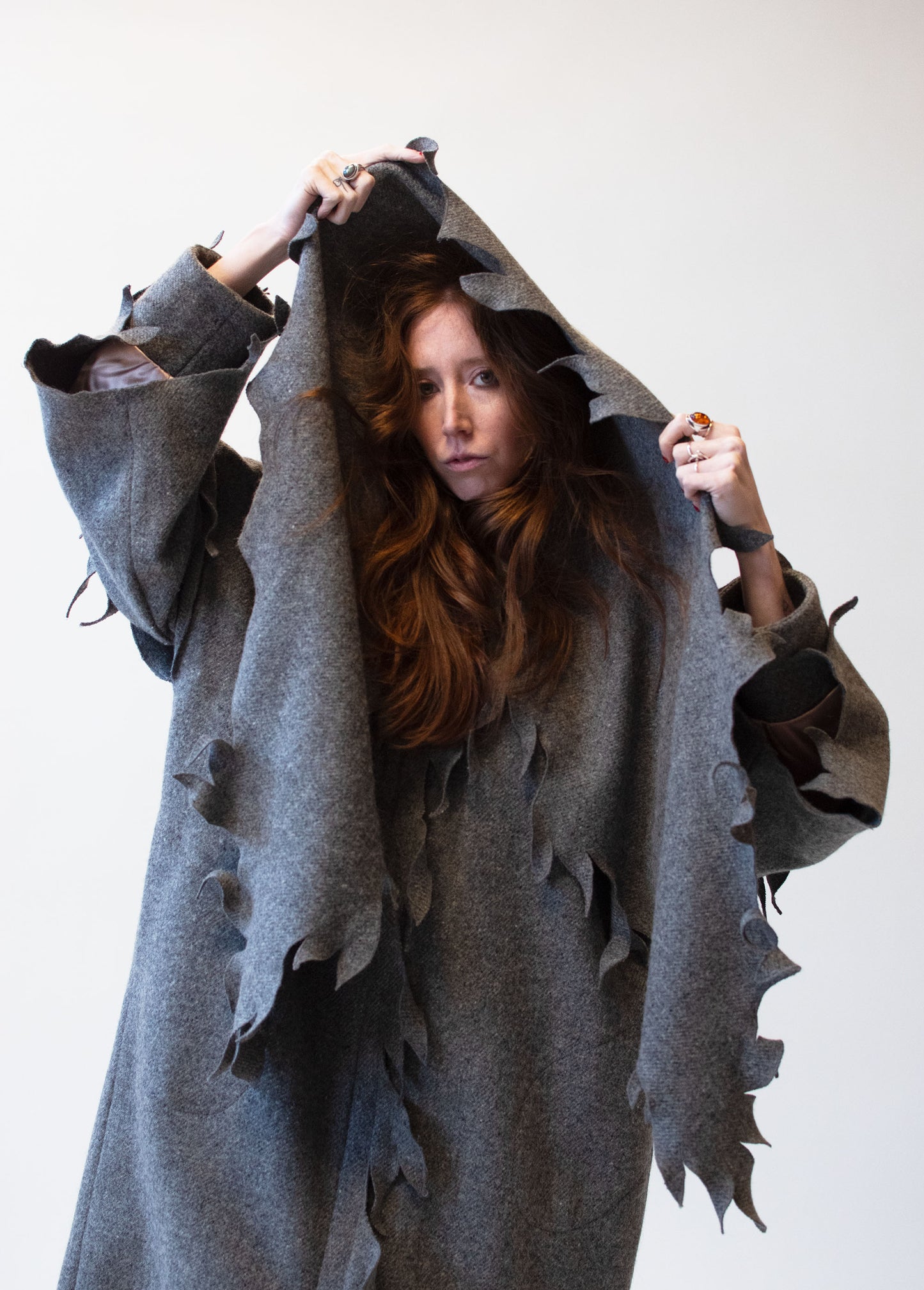 Wool Flame Coat | Renee Legault