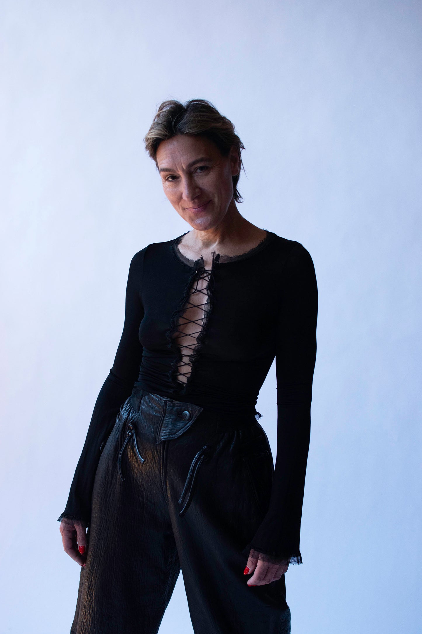 Lace Up Top | Jean Paul Gaultier