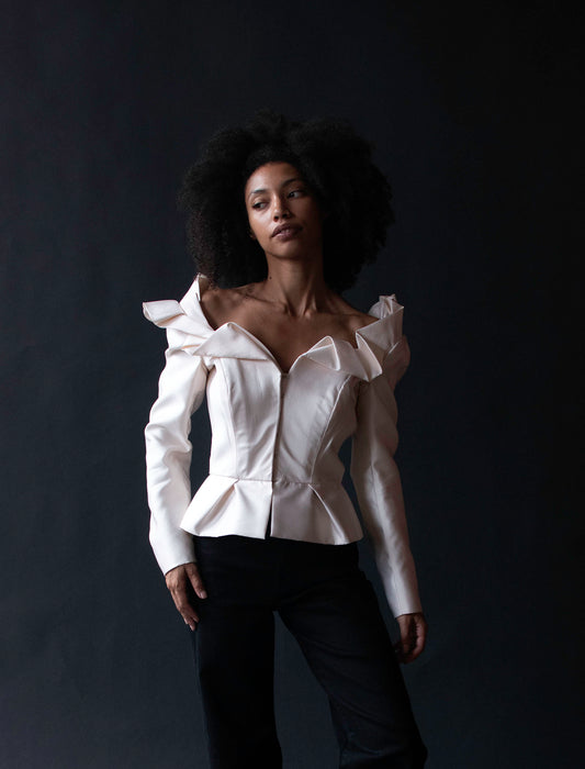 1990s Silk Top | Bellville Sassoon