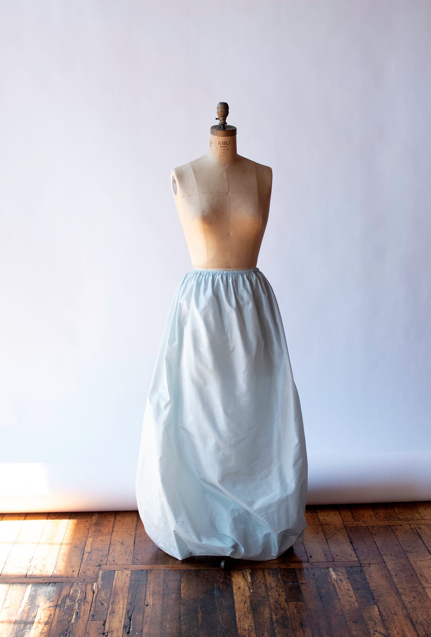 Pale Blue Bubble Skirt | Donna Karan SS 1999