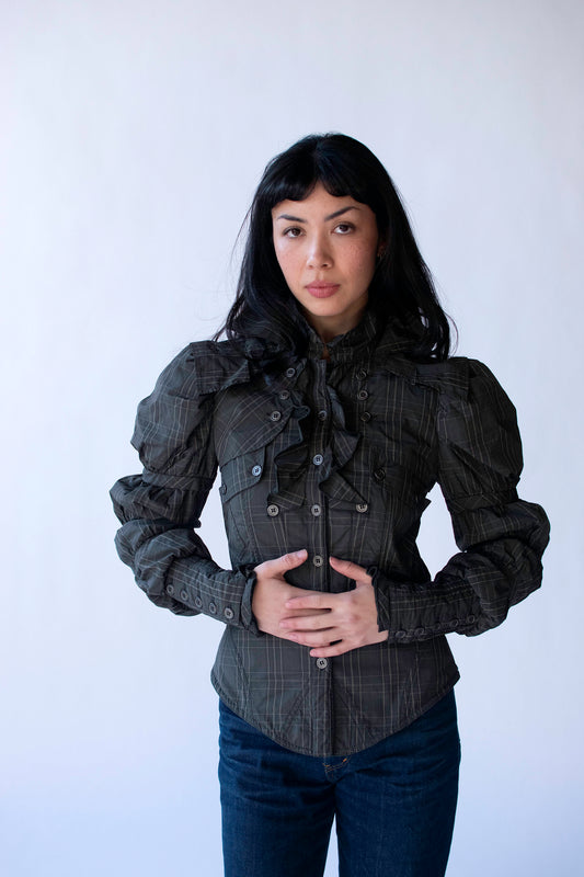 Victorian Puffer Blouse | Gaetano Navarra