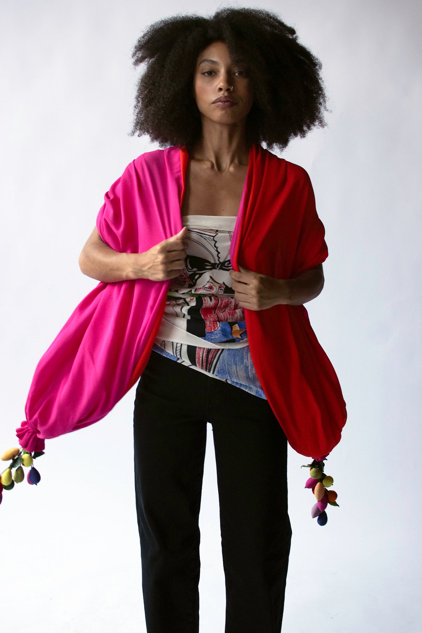 Fruit Shawl | Isabel Canovas