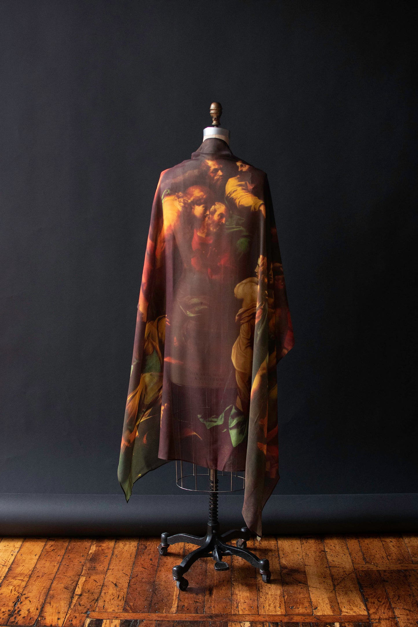 Renaissance Painting Silk Scarf | Dolce & Gabbana