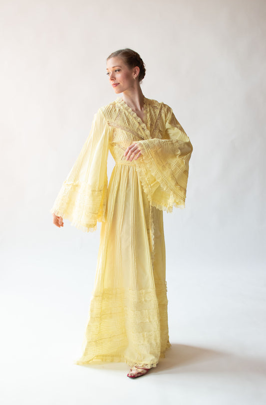 1970s Mexican Wedding Dress