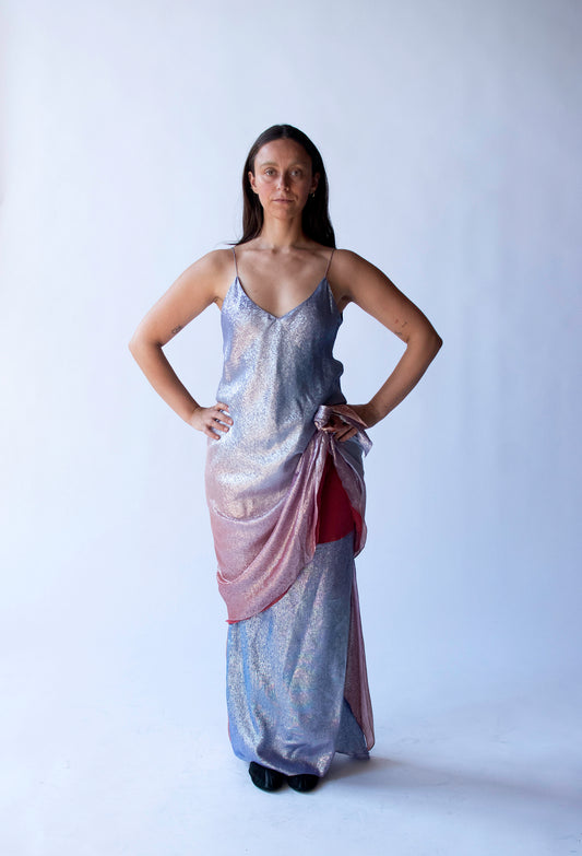 Ombre Lurex Dress | Judy Hornby