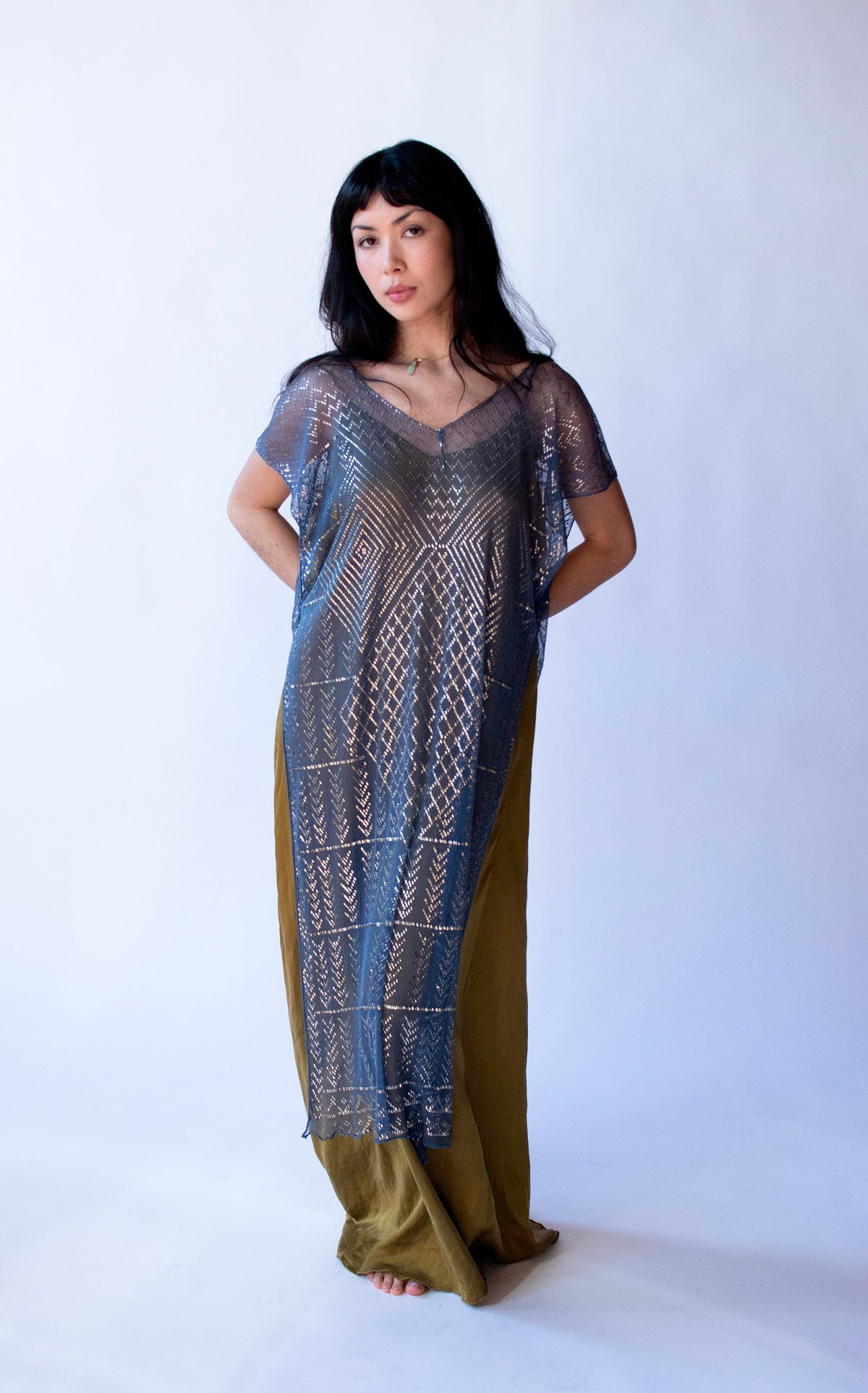1920s Assuit Tulle bi Telli Tunic
