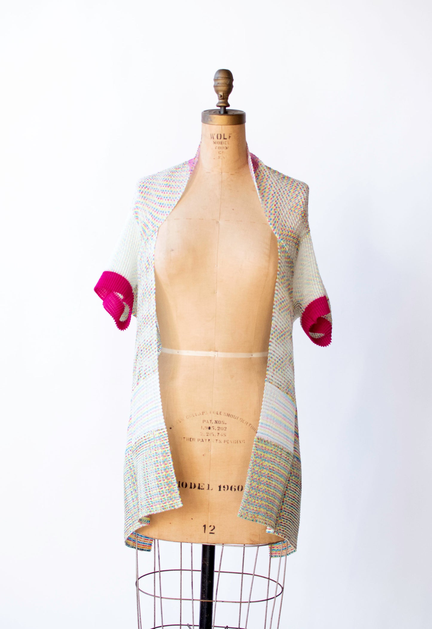 Technicolor Pleated Jacket | Issey Miyake