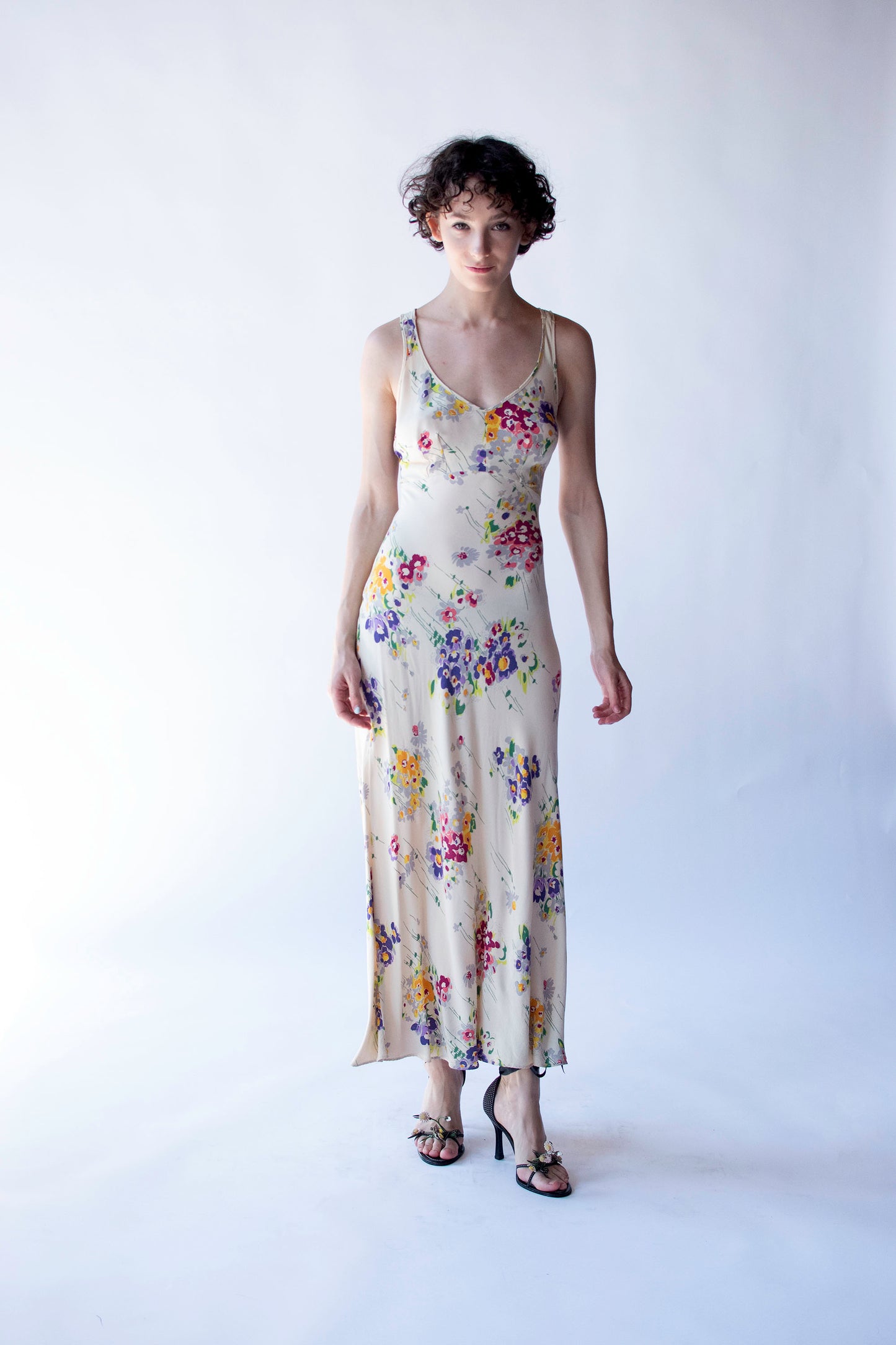 1990s Floral Print Dress | Betsey Johnson
