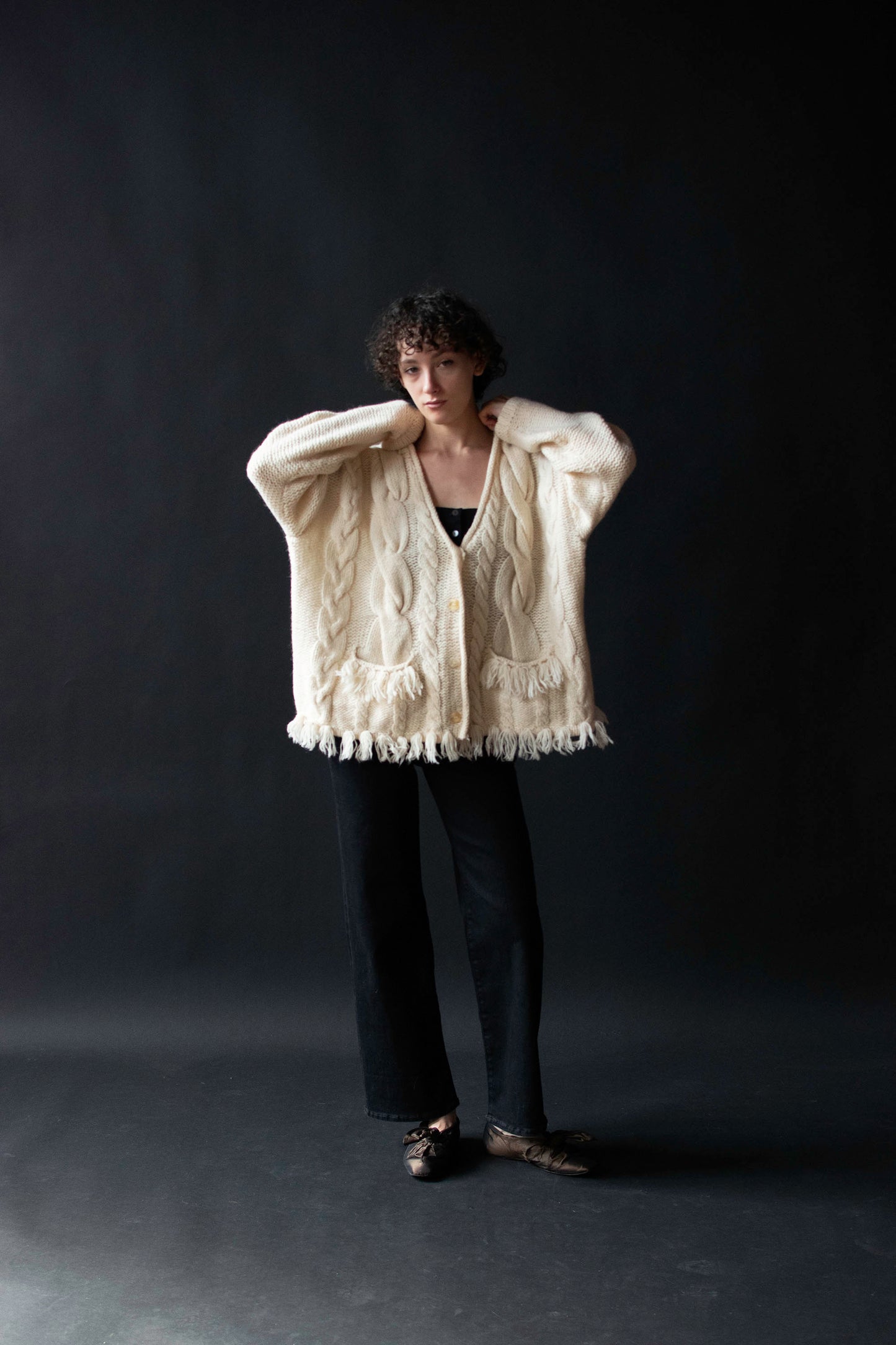 Cable Knit Cardigan | The Limited Hand Knit
