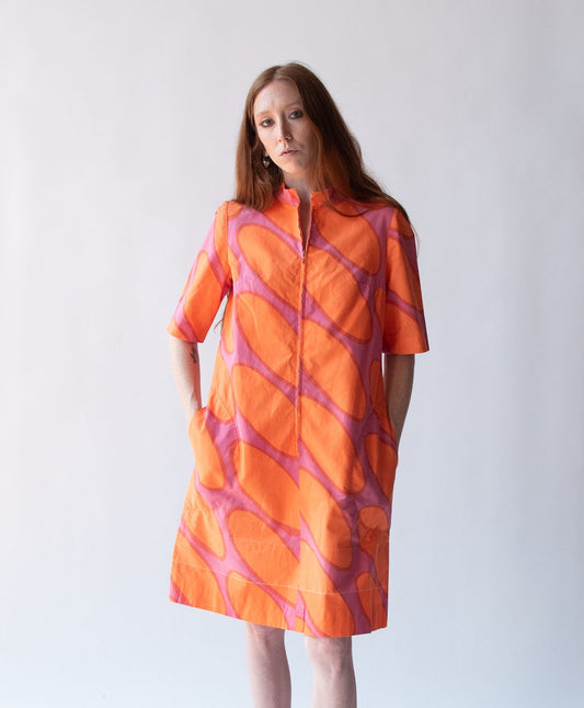 1960s Linssi Print dress | Marimekko Kaarina Kellomäki