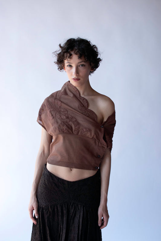 Applique Top | Callaghan by Romeo Gigli 1989