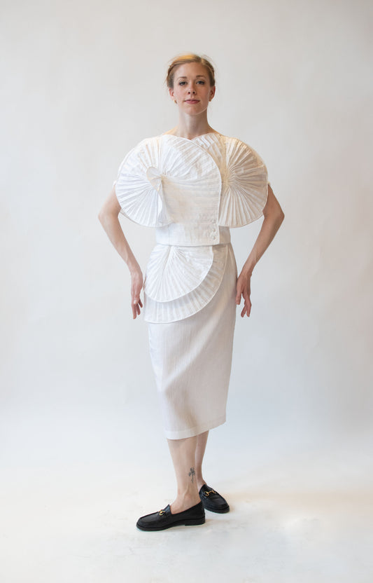 1980s Pleated Set | Barbara Barbara