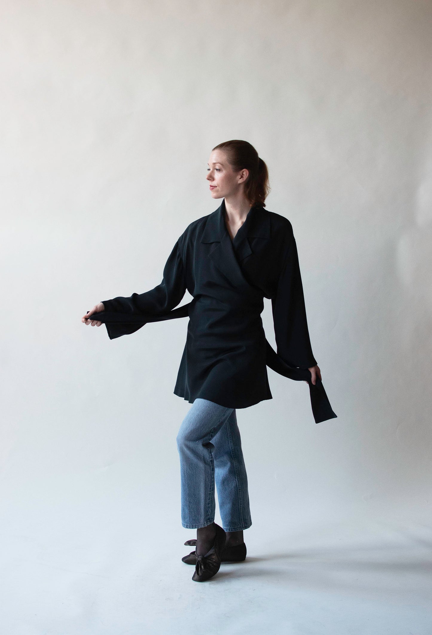 Silk Wrap Coat | Issey Miyake