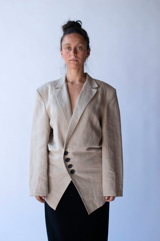 Linen Blazer | Yohji Yamamoto
