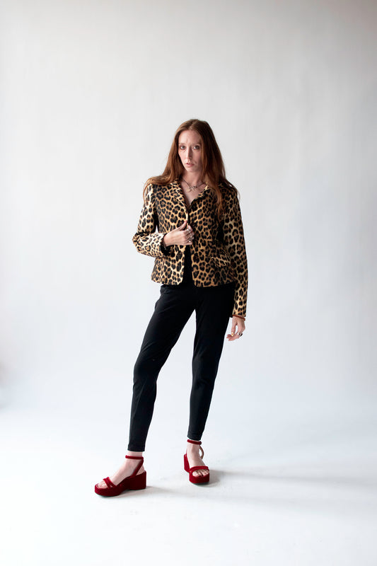 Leopard Print Jacket | Moschino Cheap & Chic