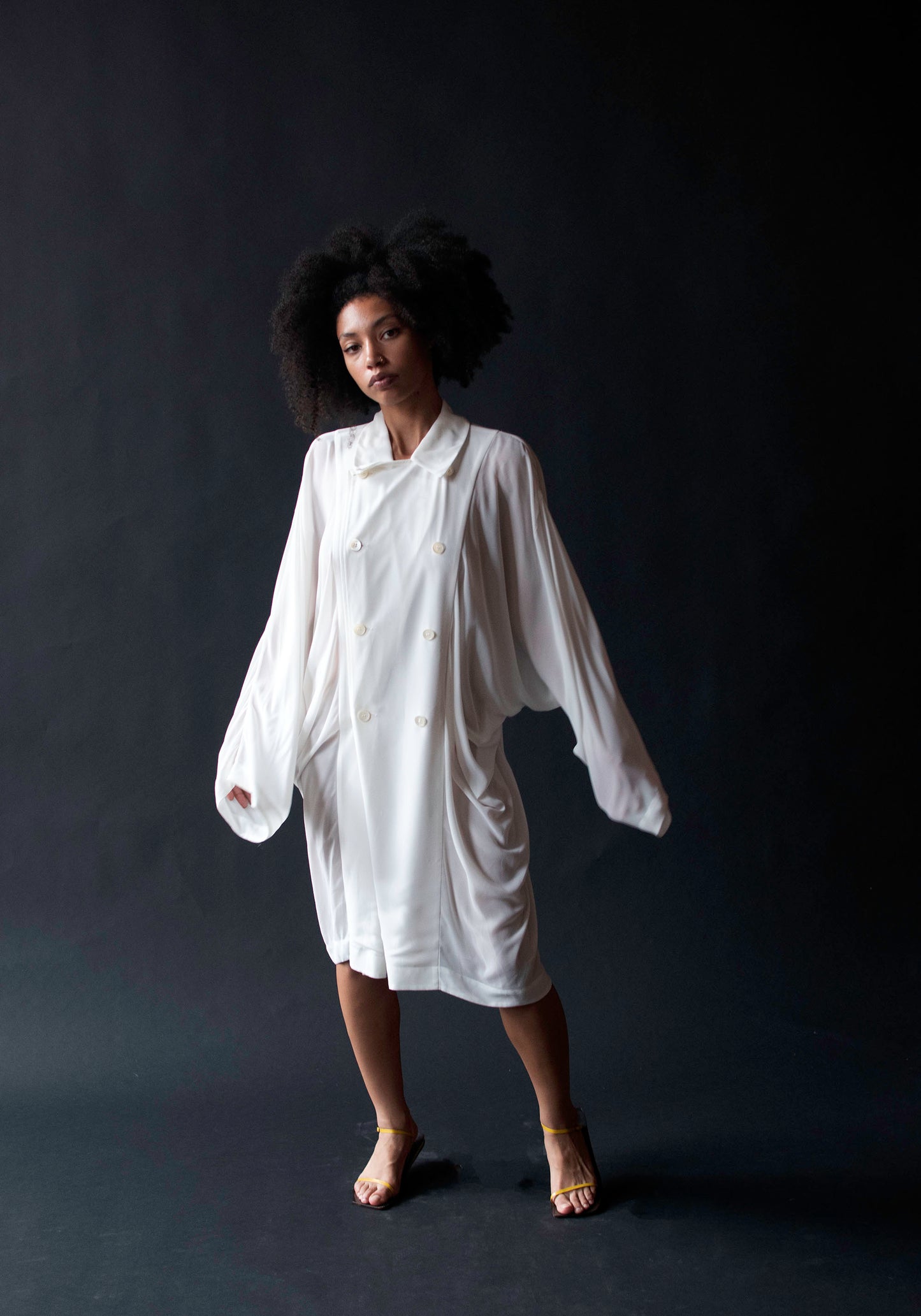 Sheer White Dress | Comme des Garcons 1988