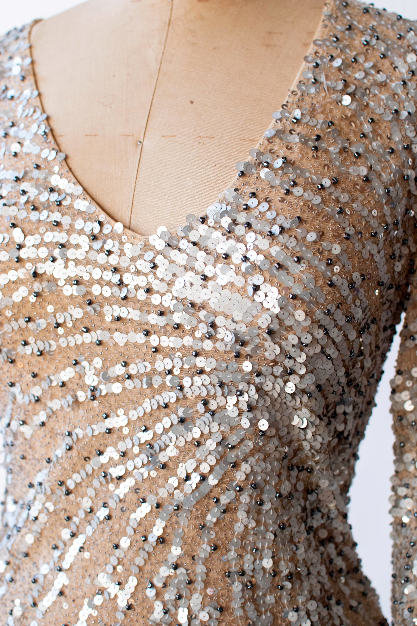 Sequin Mesh Top