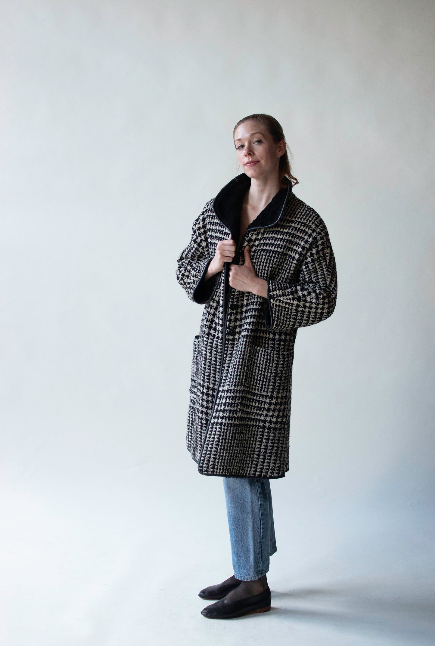 1960s Houndstooth Coat