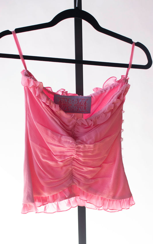 Pink Silk Top | Tuleh SS 2004