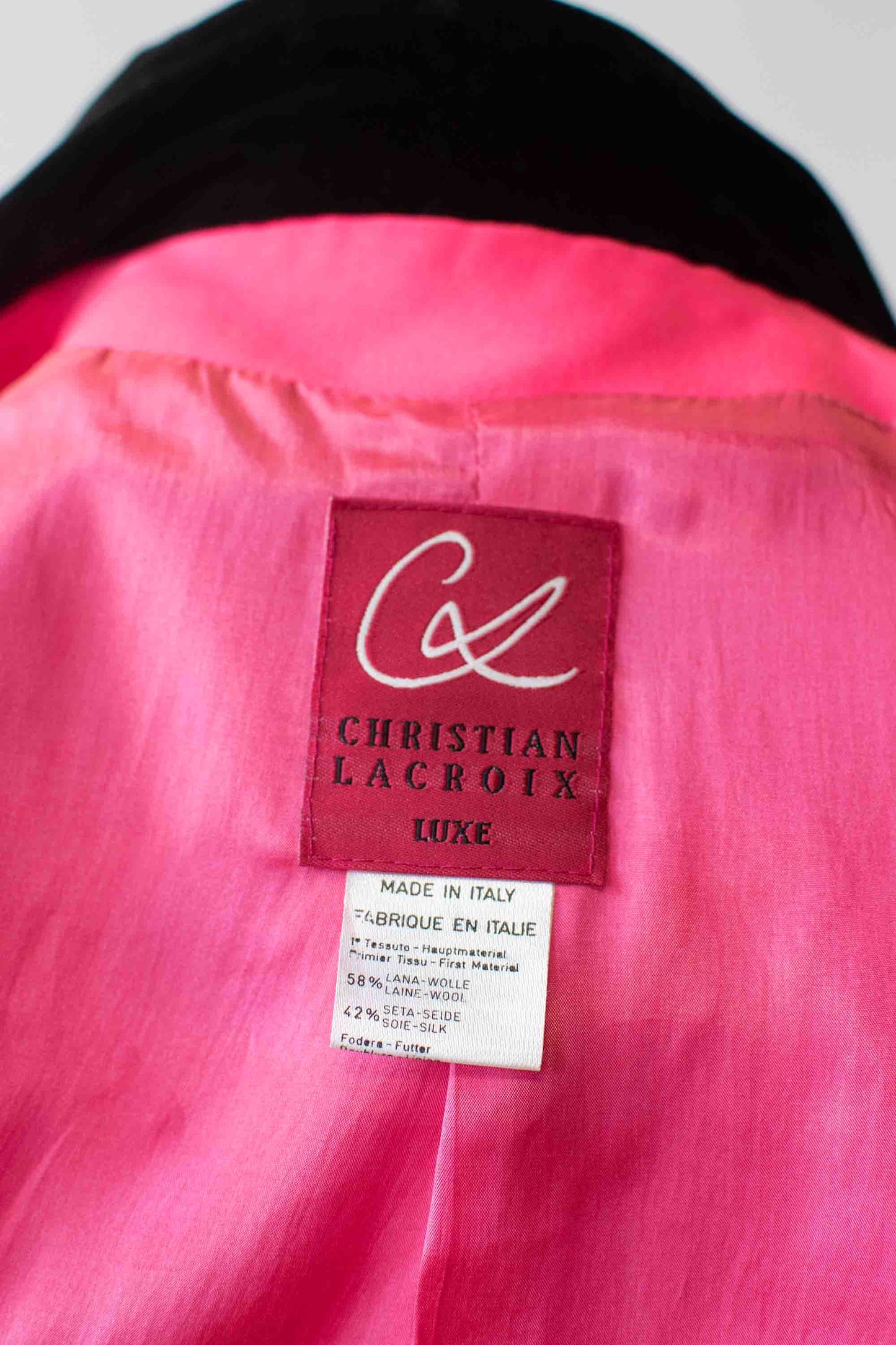 1990s Pink Jacket w/ Tassels | Chrisitain Lacroix