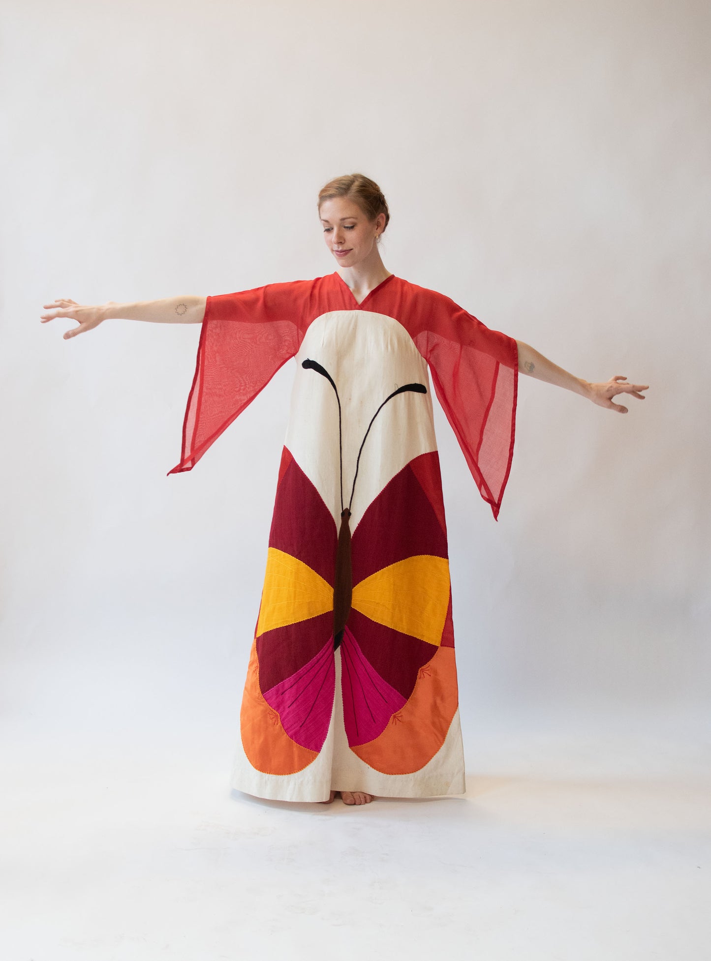 1970s Butterfly Dress | Mama Carlota