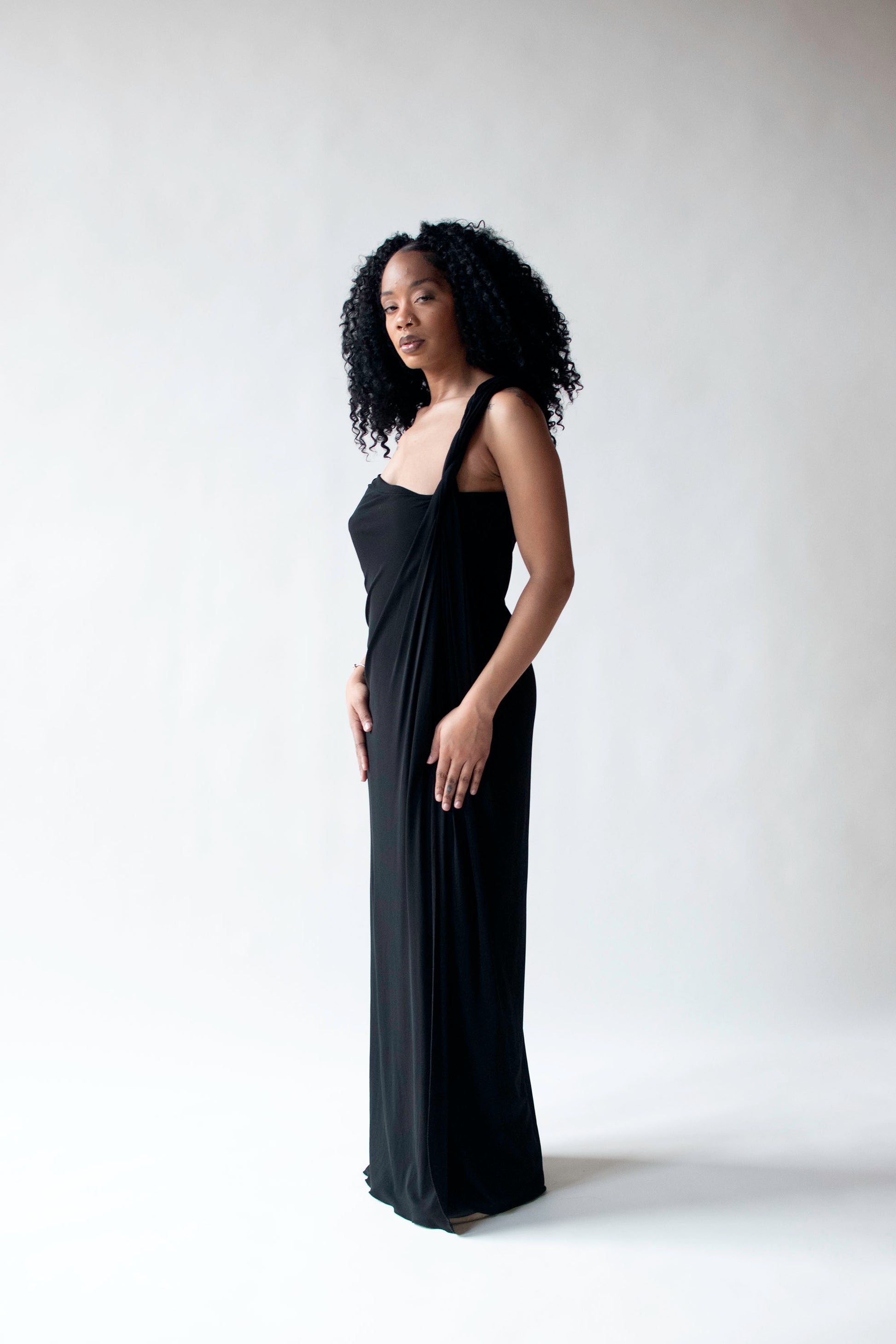 One Shoulder Dress | Jean Paul Gaultier Female Hysteria Vintage One Shoulder Dress | Jean Paul Gaultier Female Hysteria Vintage