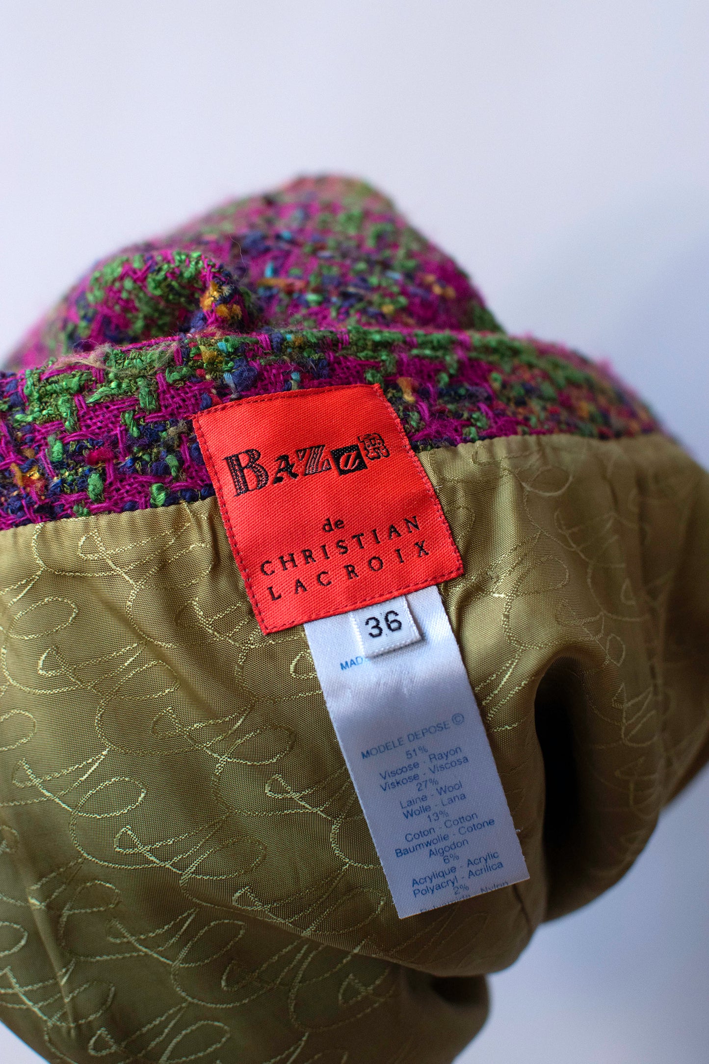 Plaid Mini Skirt | Christian Lacroix Bazar