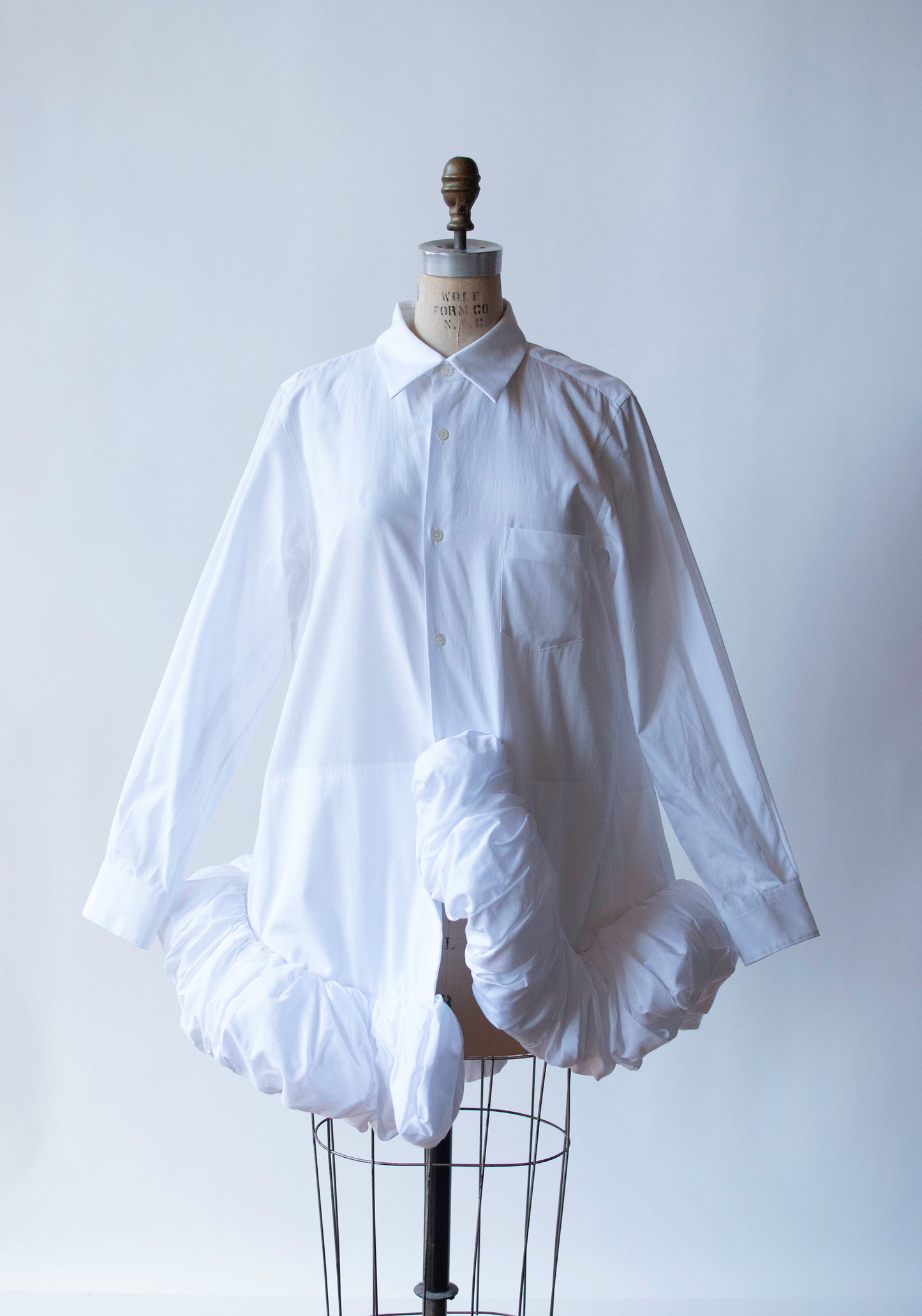 Ruffled Hem Shirt | Comme Des Garcons 2021