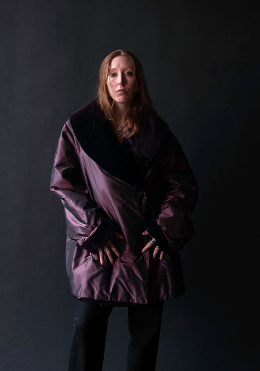 Silk + Velvet Coat | Renato Nucci