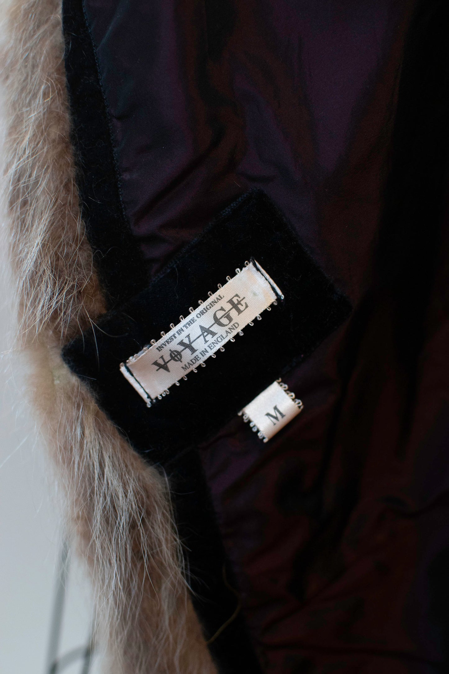 Velvet Coat w/ Fur Trim | Voyage Invest in the Original