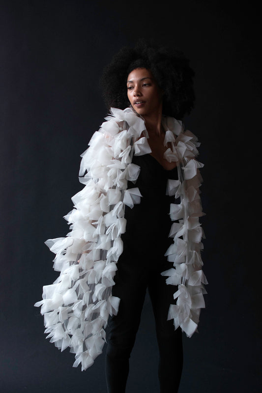 Tulle Shawl