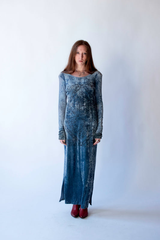 Crushed Velvet Dress | People of the Labyrinths