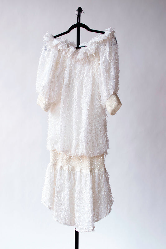 1980s Bow Dress