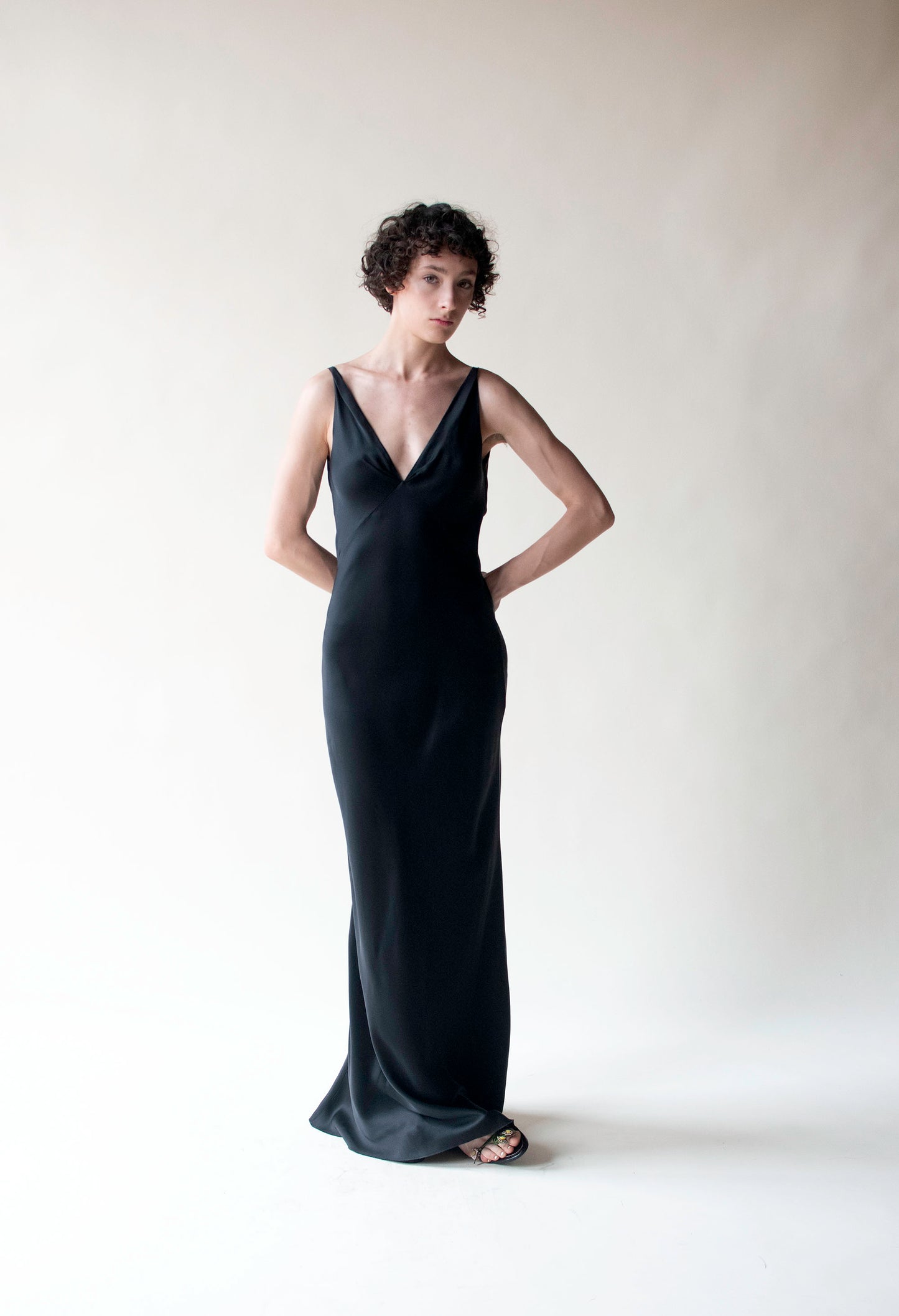 1990s Bias Cut Gown
