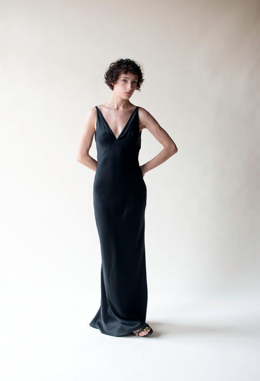 1990s Bias Cut Gown