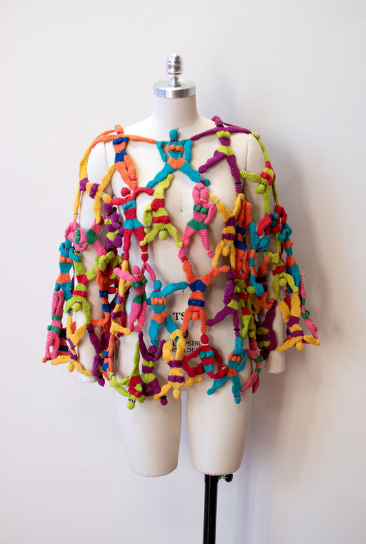 1990s Crochet Swimmers Sweater | Michael Simon