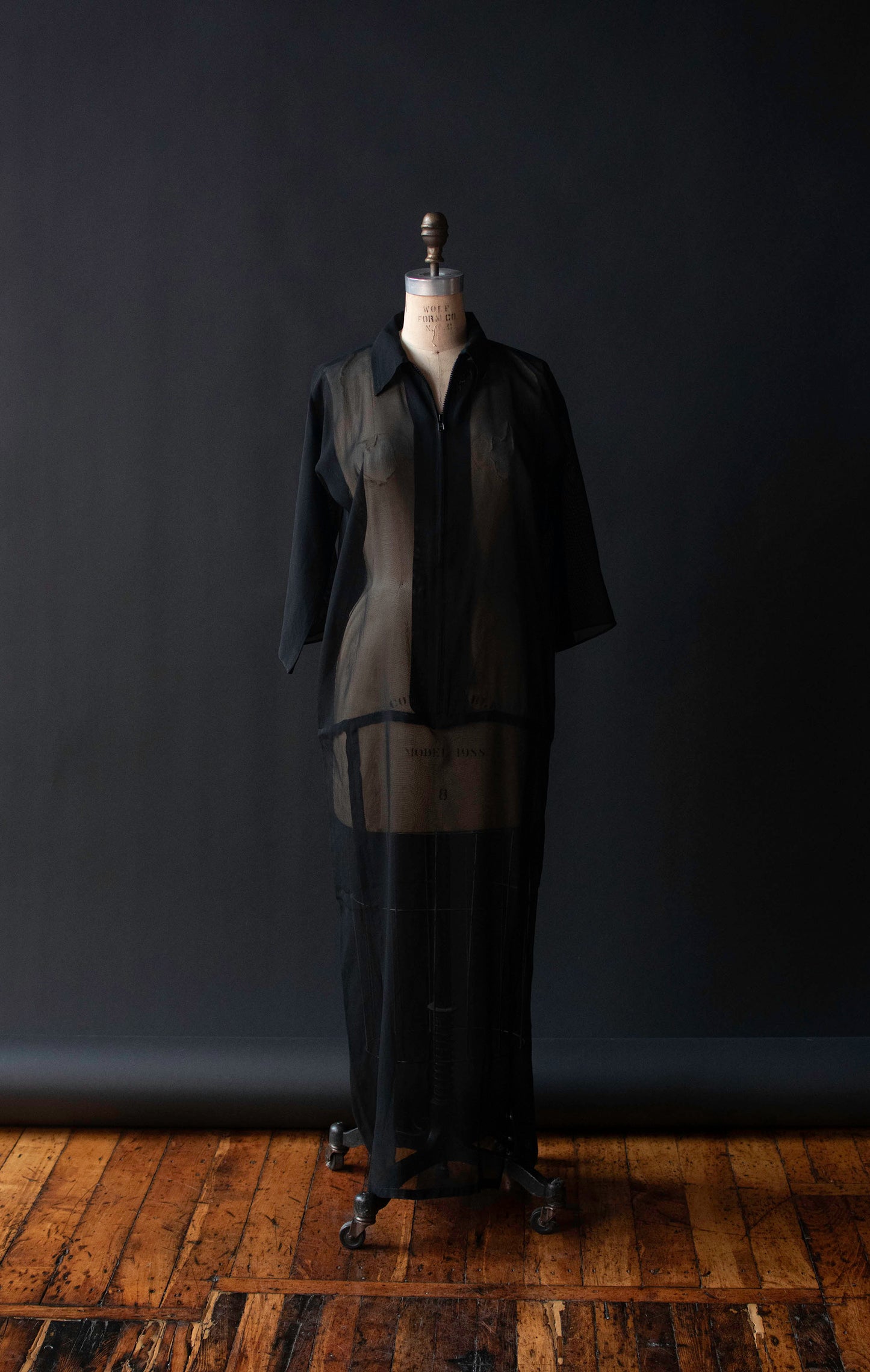 1990s Black Silk Dress | Yohji Yamamoto