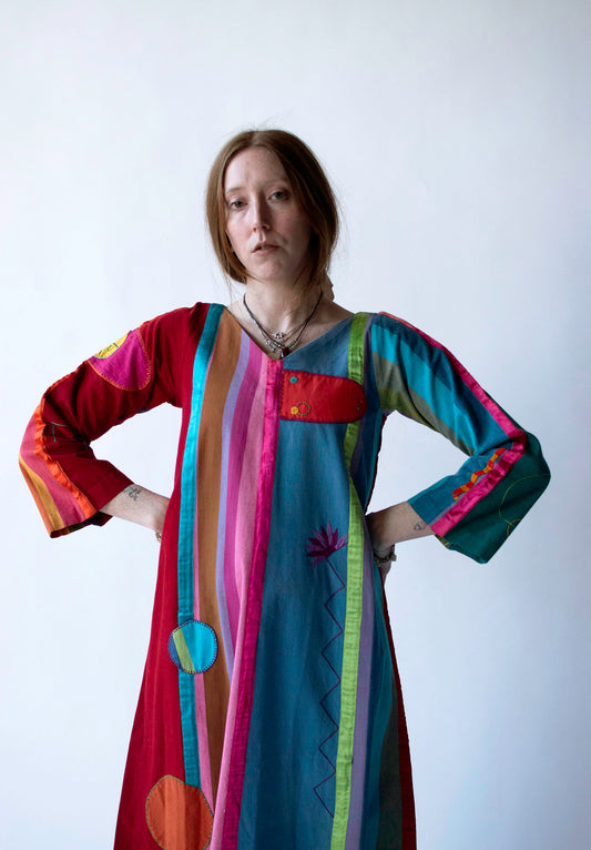 1960s Striped Dress | Josefa