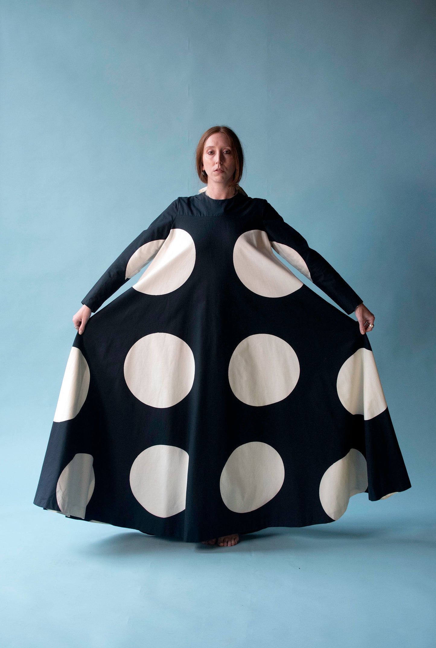 1970s Polka Dot Dress | Vuokko