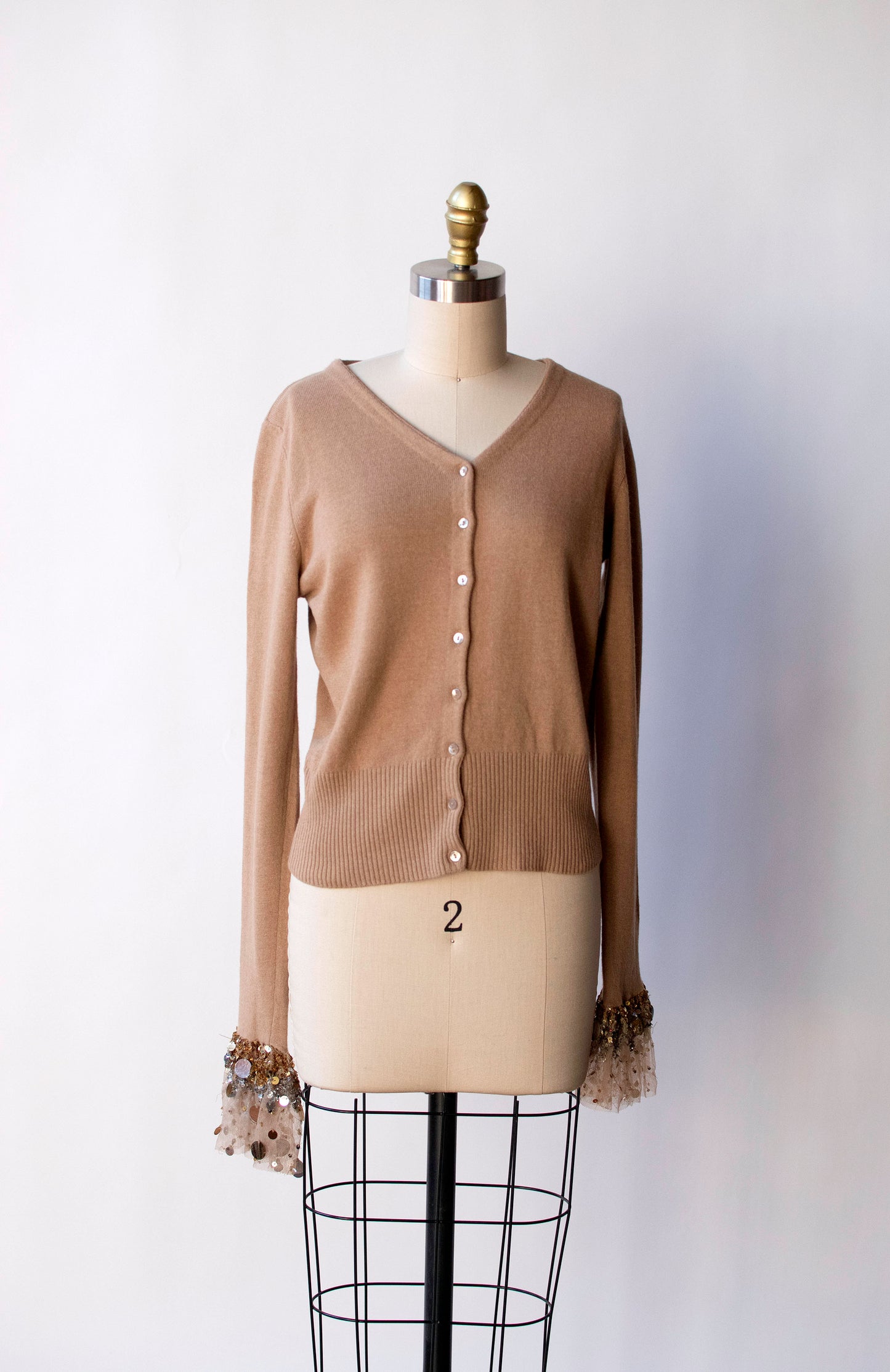 Sequin Cuff Cardigan | Blugirl Blumarine