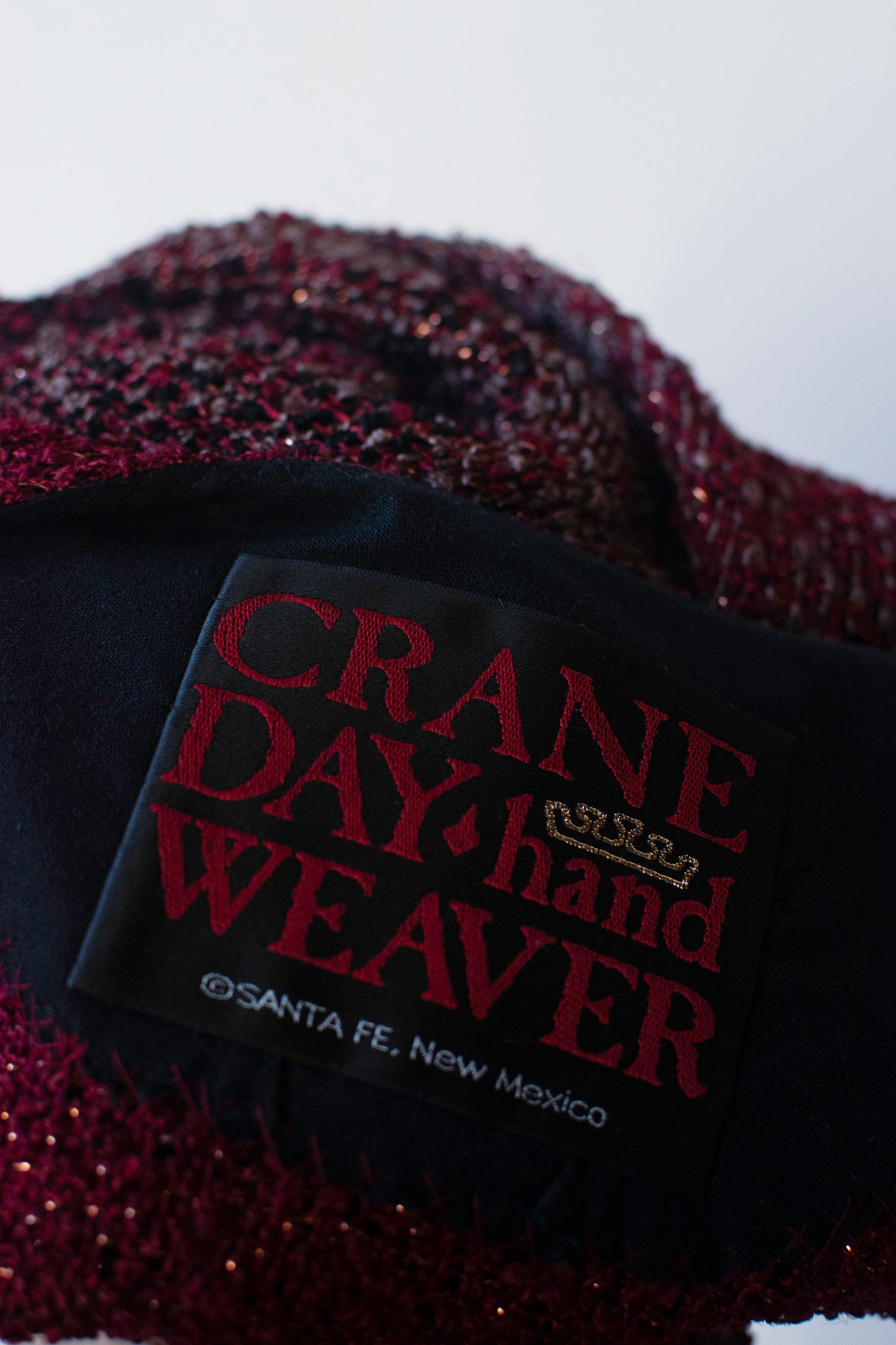 Hand Woven Poncho | Crane Day