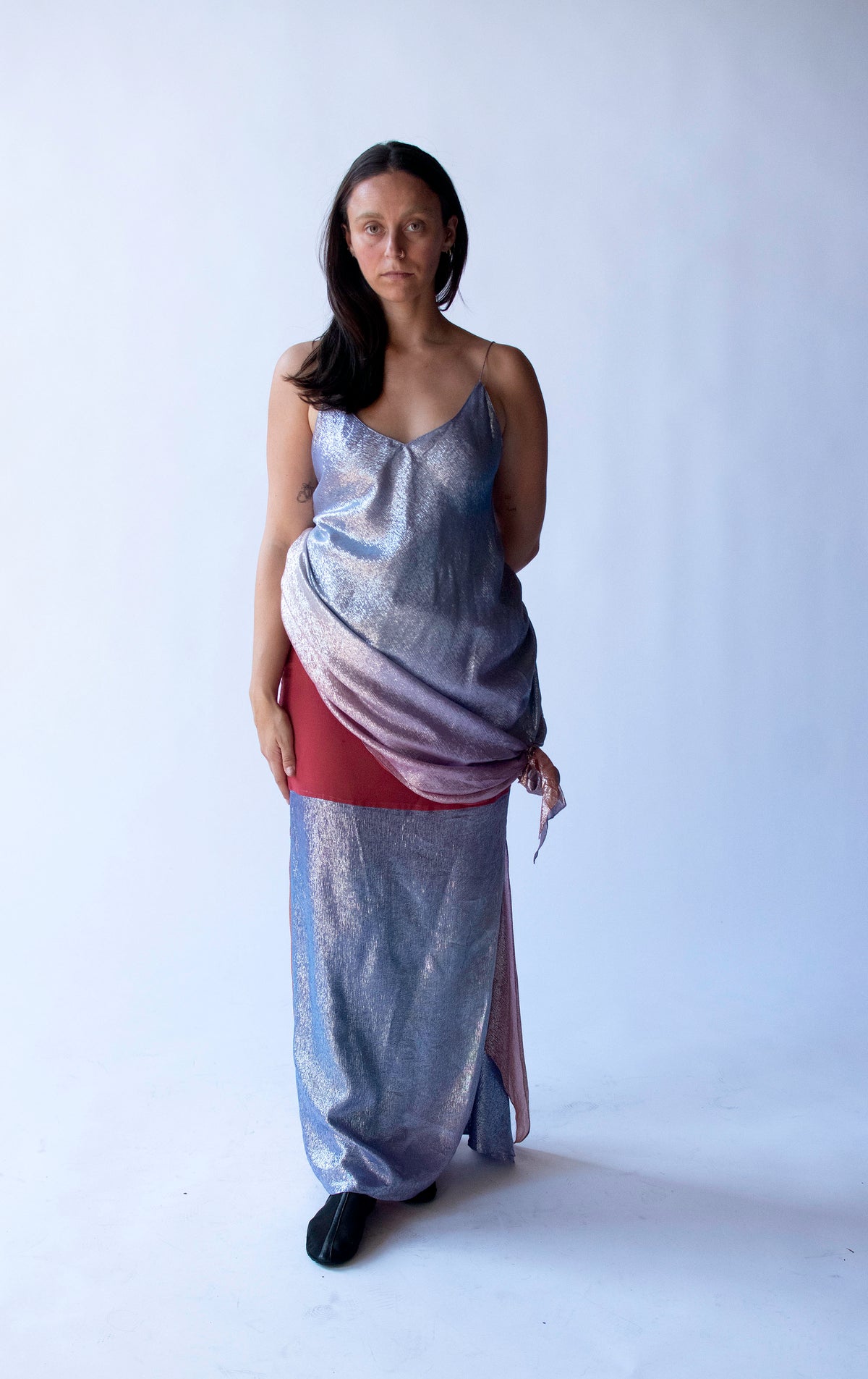 Ombre Lurex Dress | Judy Hornby