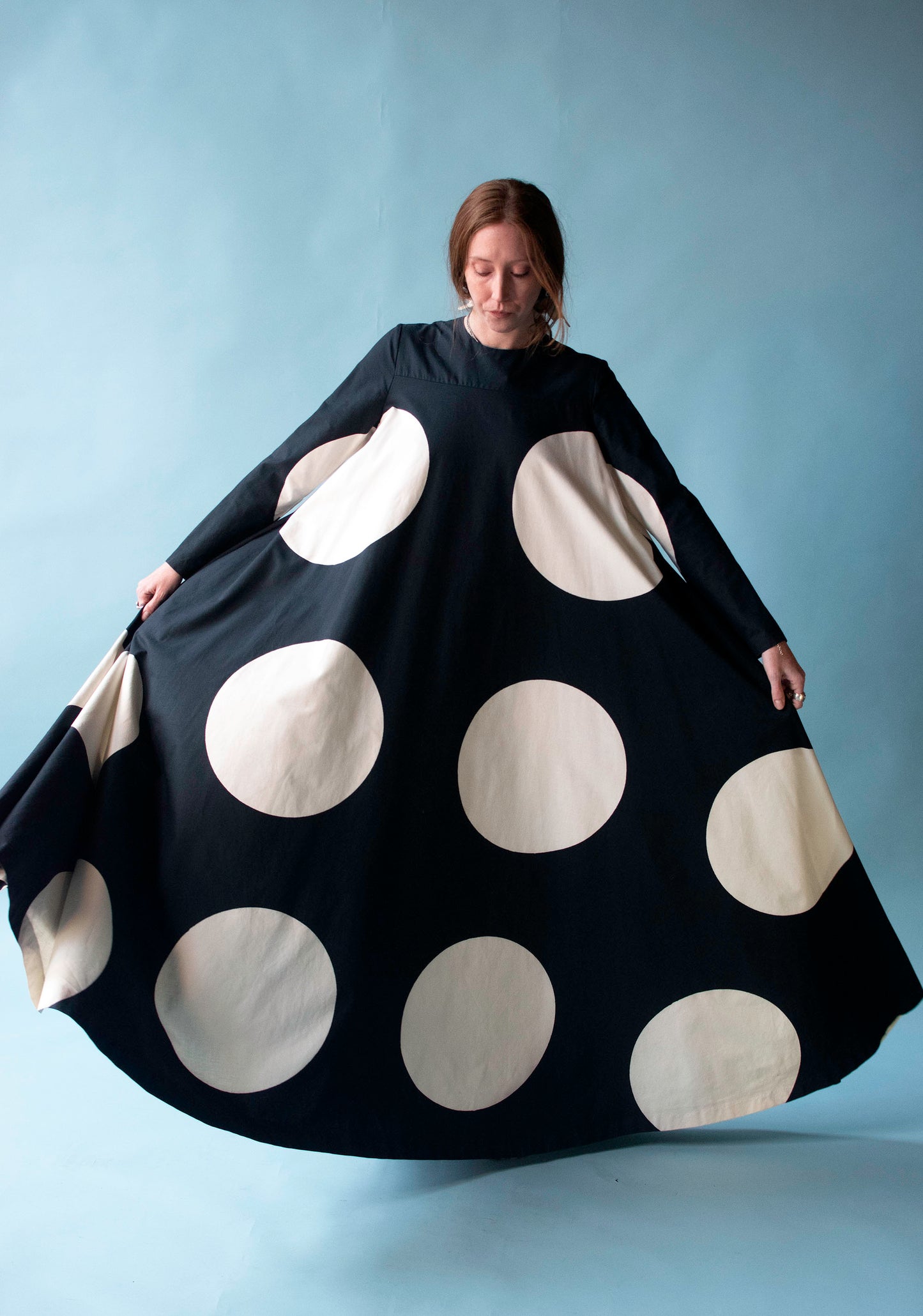 1970s Polka Dot Dress | Vuokko