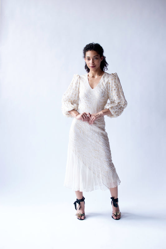 1980s Chiffon dress | Judy Horby Couture