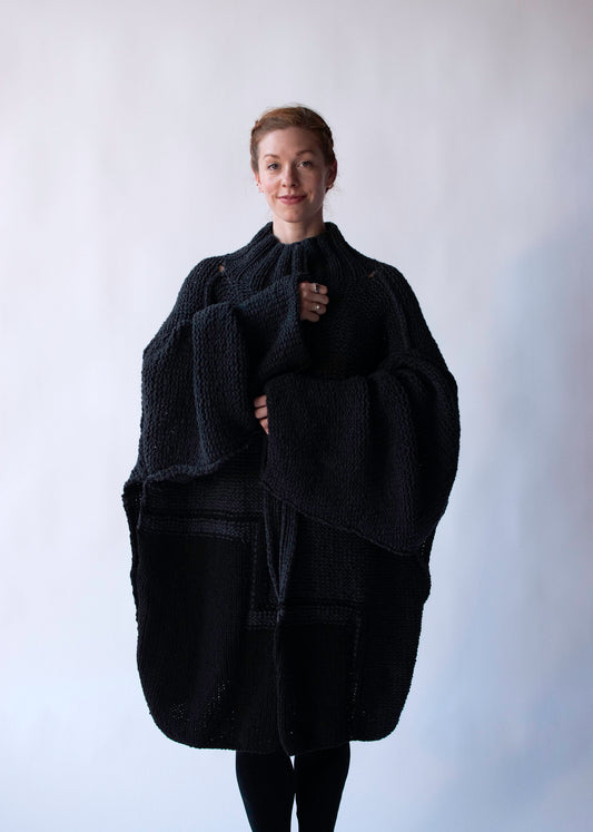 Color Block Sweater | Yohji Yamamoto FW 1984