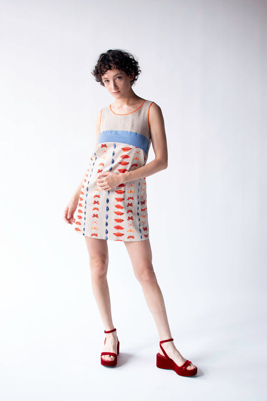 Surrealist Print Dress | Philosophy Di  Alberta Ferretti SS 2010